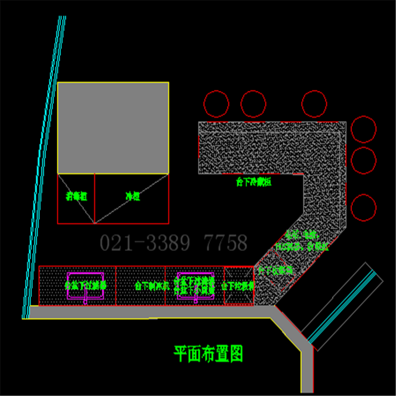 果汁吧建筑结构 房屋建筑设计 CAD全套甲级设计资质