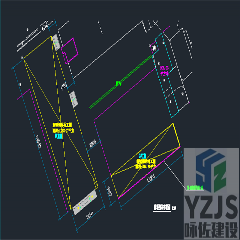 某央企机场工装设备棚项目-建筑图赏析