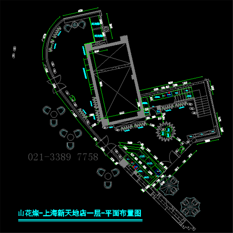 新天地店建筑结构房屋建筑设计CAD全套甲级设计资质