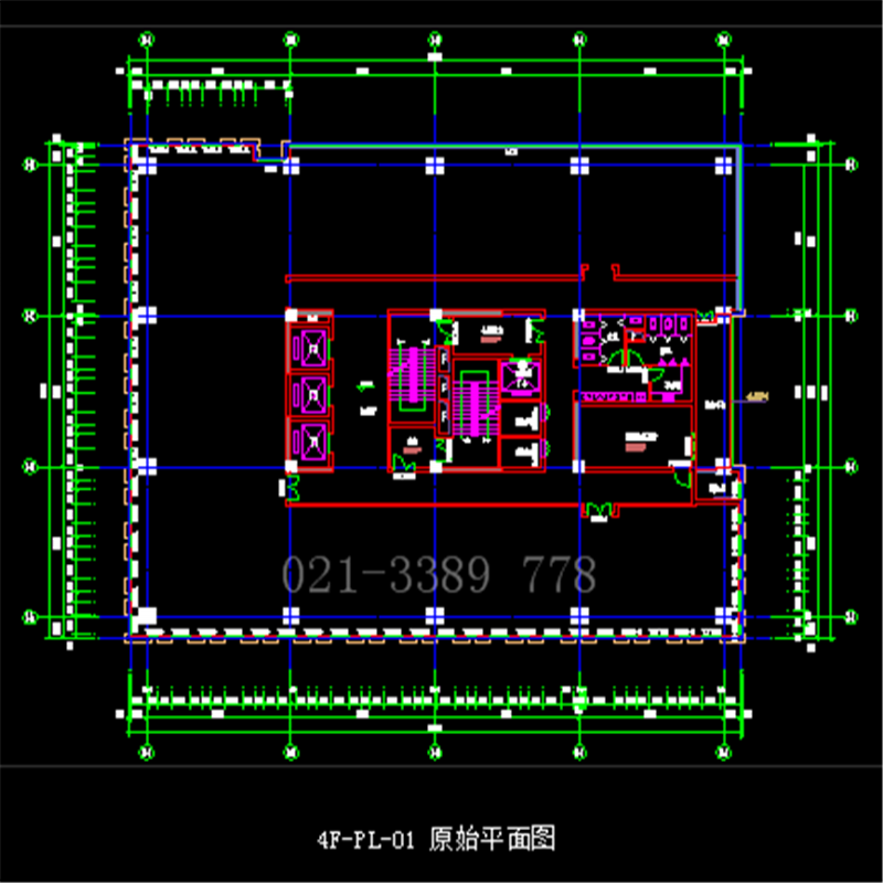 餐饮室内装修设计 CAD全套设计图甲级设计资质