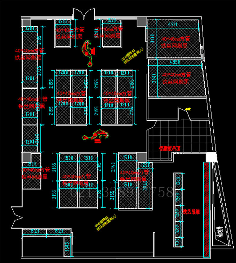 香辣虾火锅店建筑结构 房屋建筑设计 CAD全套甲级设计资质(图6)