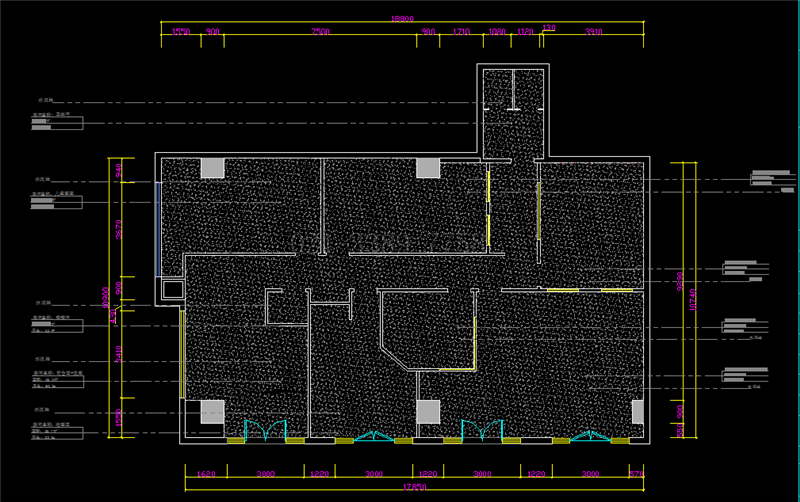  绘画馆建筑结构 房屋建筑设计 CAD全套甲级设计资质(图7)