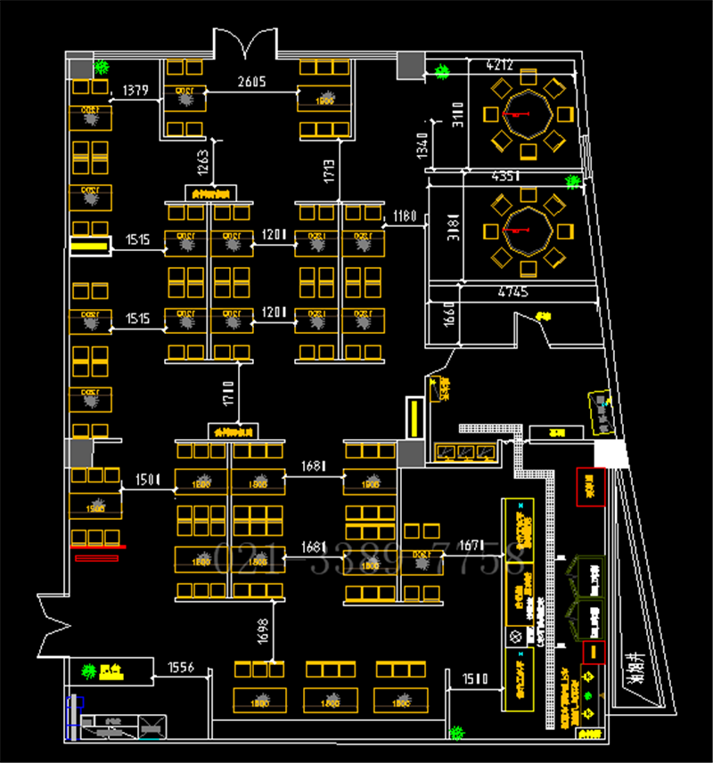 香辣虾火锅店建筑结构 房屋建筑设计 CAD全套甲级设计资质(图4)