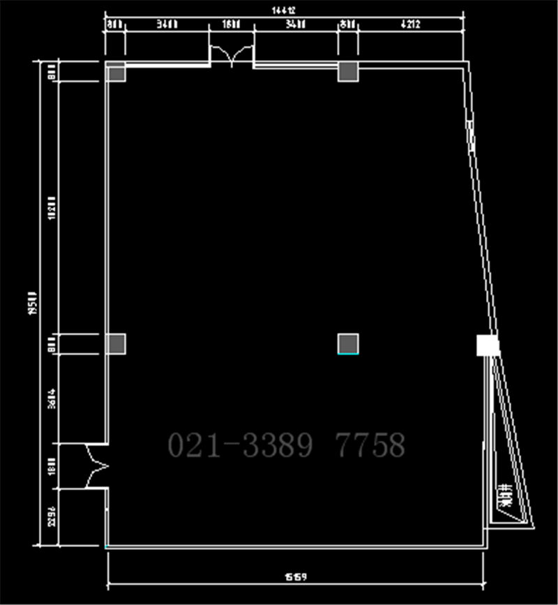 香辣虾火锅店建筑结构 房屋建筑设计 CAD全套甲级设计资质(图1)