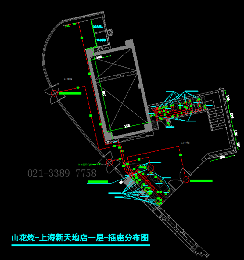 新天地店建筑结构房屋建筑设计CAD全套甲级设计资质(图7)