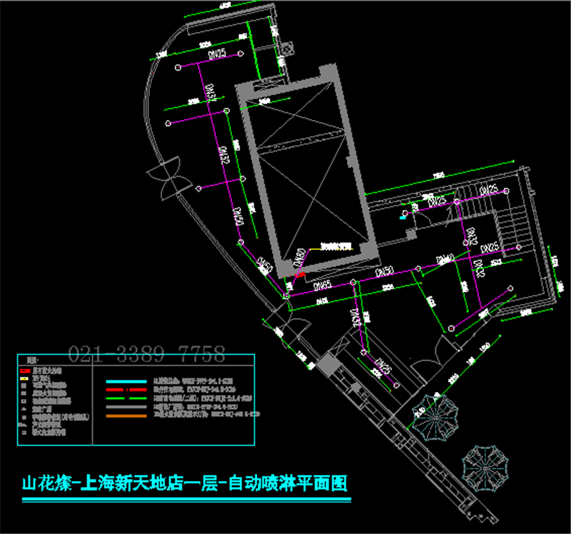 新天地店建筑结构房屋建筑设计CAD全套甲级设计资质(图14)