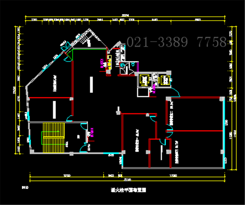 消防建筑结构 房屋建筑设计 CAD全套甲级设计资质(图7)