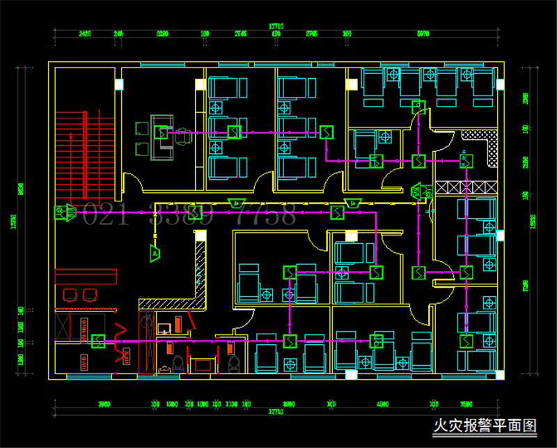  棋牌室建筑结构 房屋建筑设计 CAD全套甲级设计资质(图2)