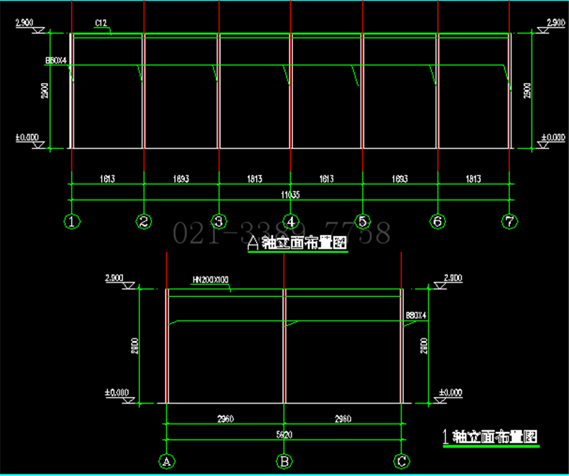 爱云集建筑钢结构 房屋建筑设计 CAD全套甲级设计资质(图5)