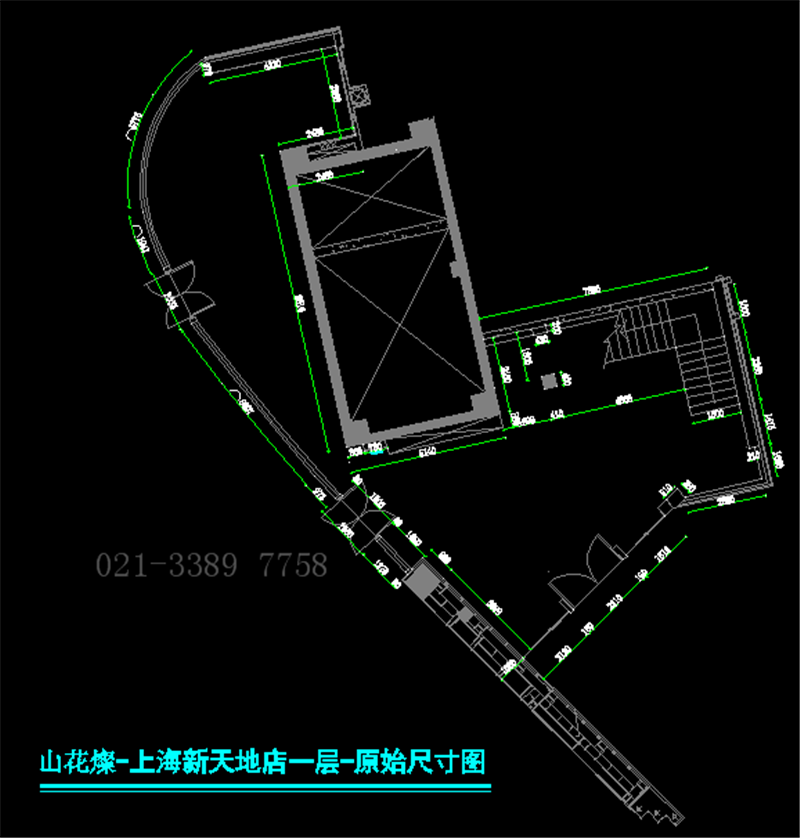 新天地店建筑结构房屋建筑设计CAD全套甲级设计资质(图1)