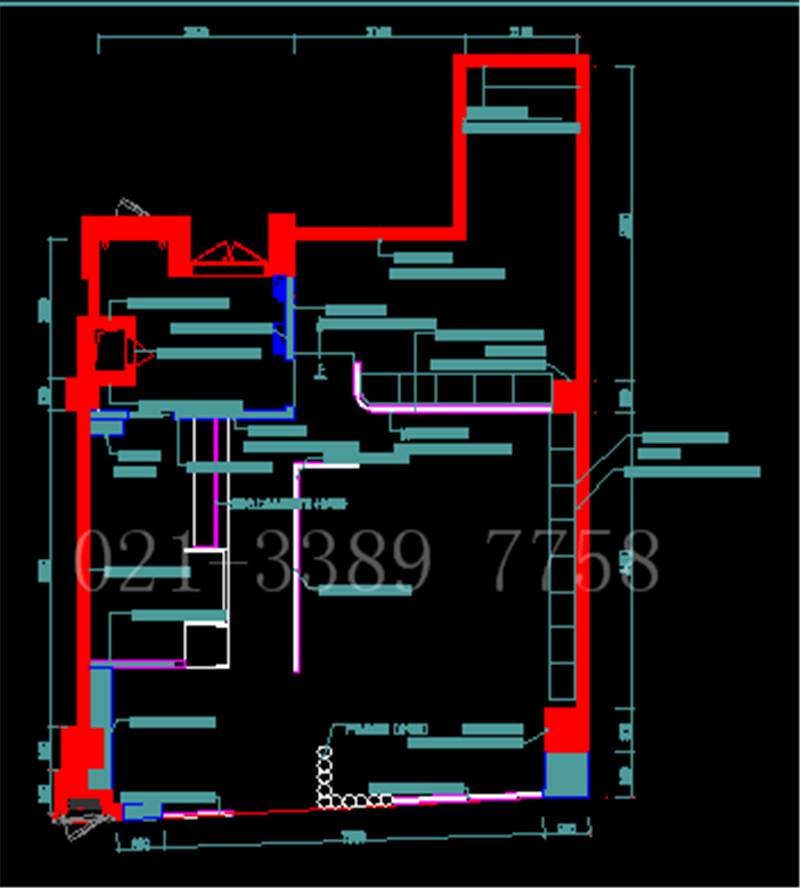 甜品店建筑结构 房屋建筑设计 CAD全套甲级设计资质(图5)