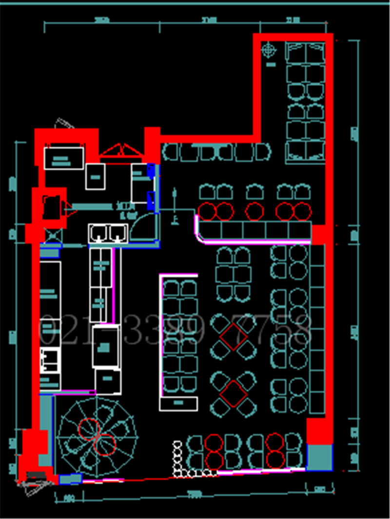 甜品店建筑结构 房屋建筑设计 CAD全套甲级设计资质(图3)