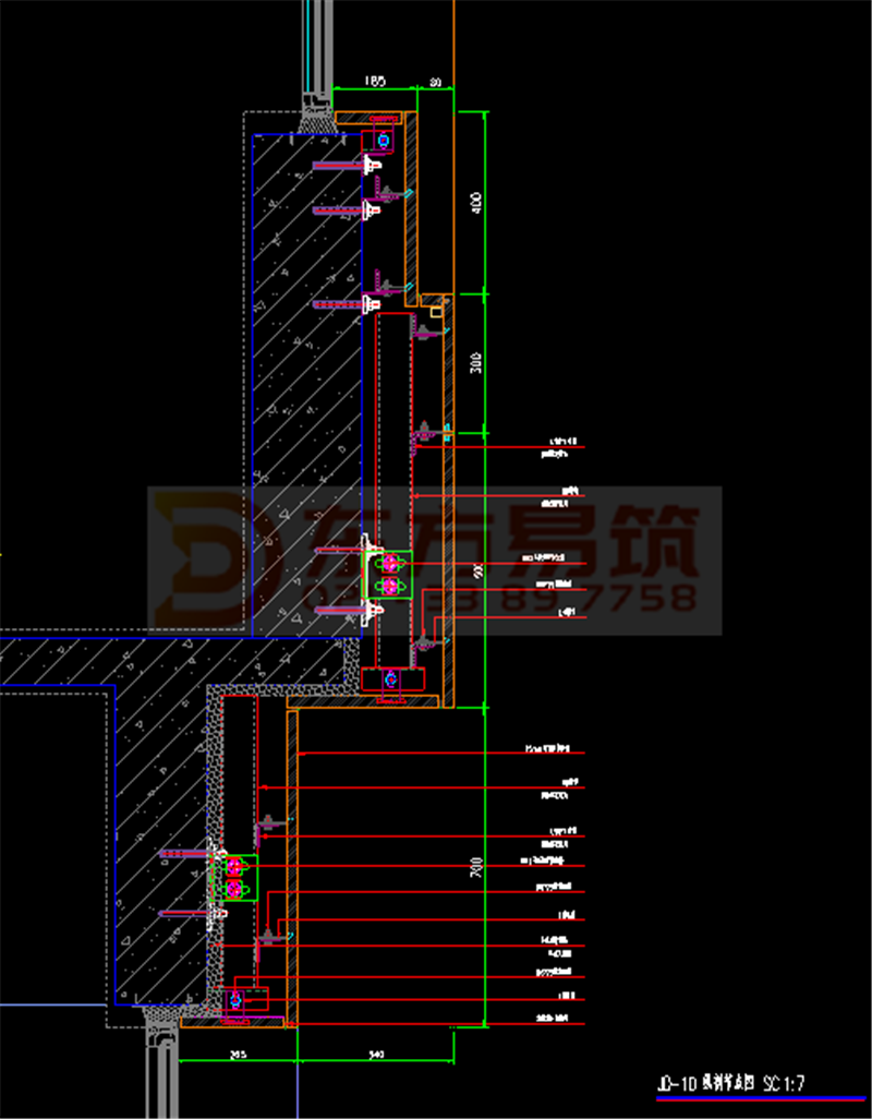 儿童福利院报告楼幕墙设计图审敲章甲级资质让人间充满爱(图8)