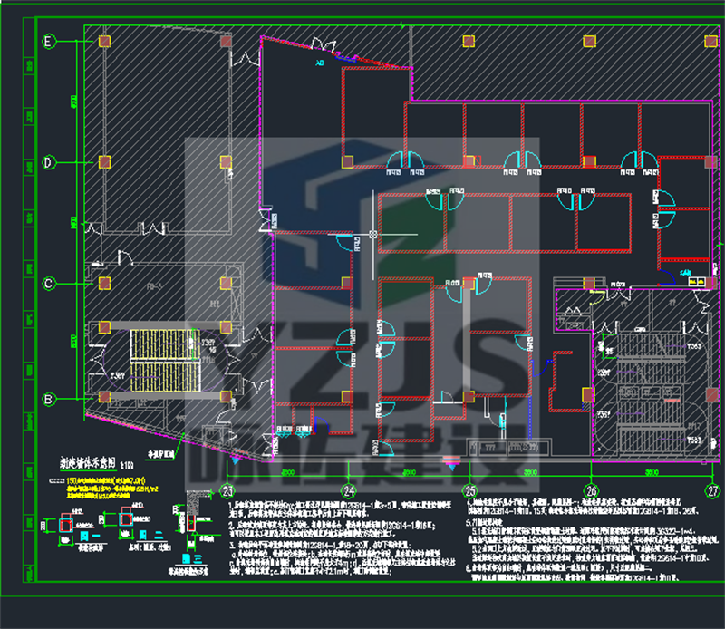 某KTV全专业报建图纸（v同号17317281639）(图2)