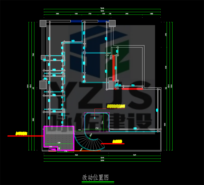 钢结构加建施工图 （v同号15901992096）(图7)