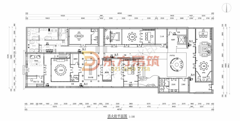 北京四合院图纸设计消防报审(图2)