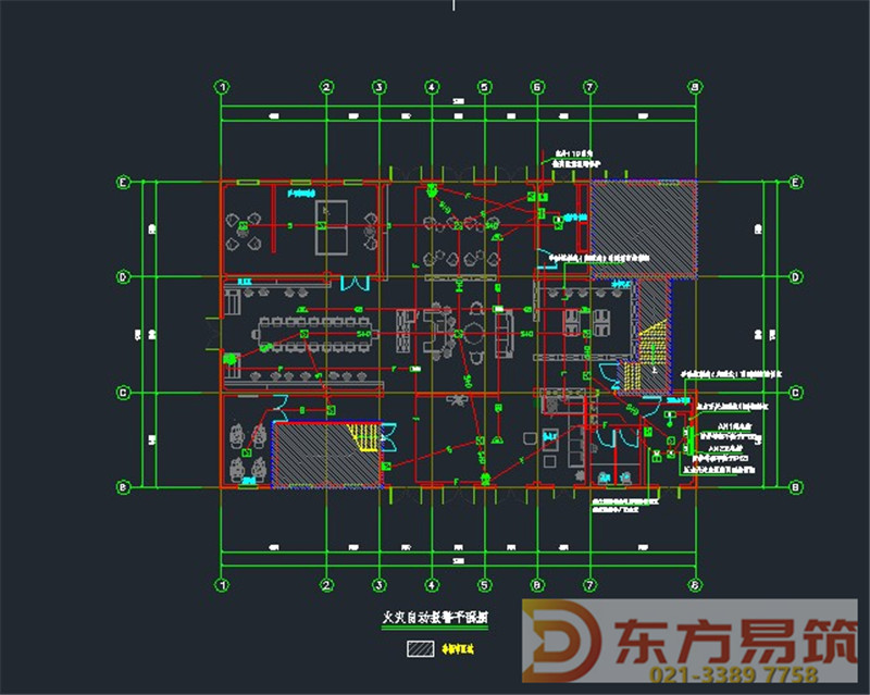 健身房电气施工图(图3)