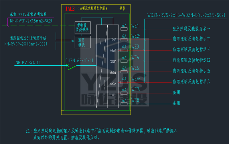 碧桂园洗浴中心电气消防项目(图2)