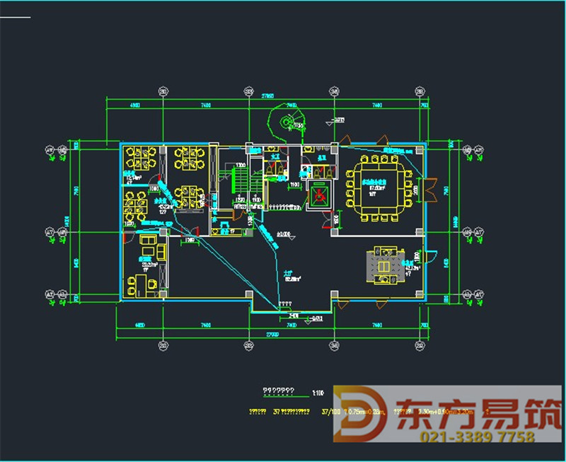 办公室消防建筑图(图3)