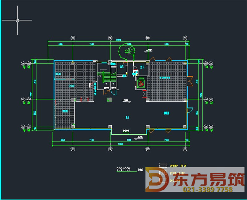 办公室消防建筑图(图5)