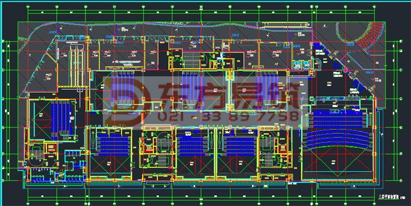 青浦电影院消防建筑设计(图1)